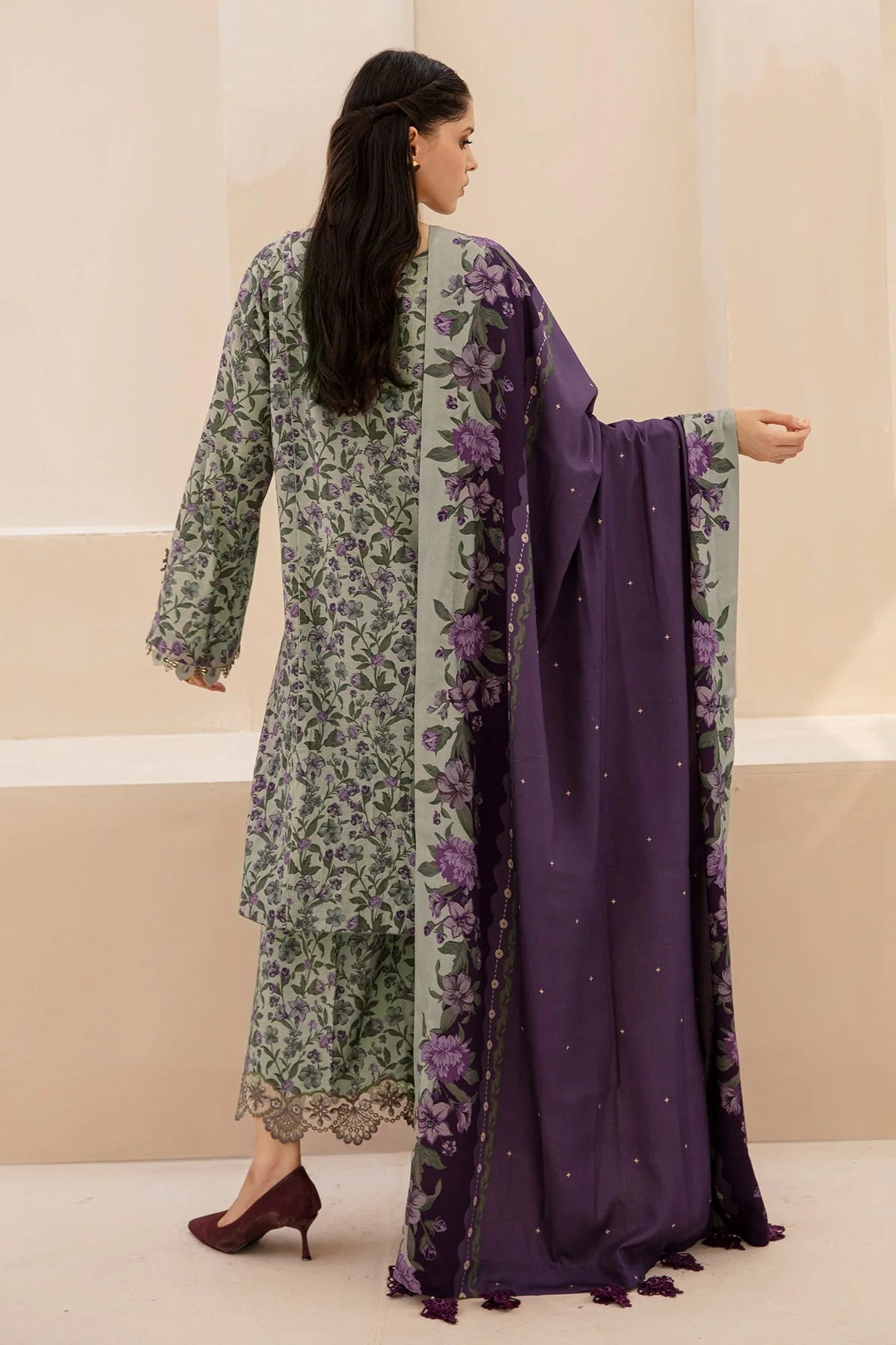 WDR-112| Lawn Dress