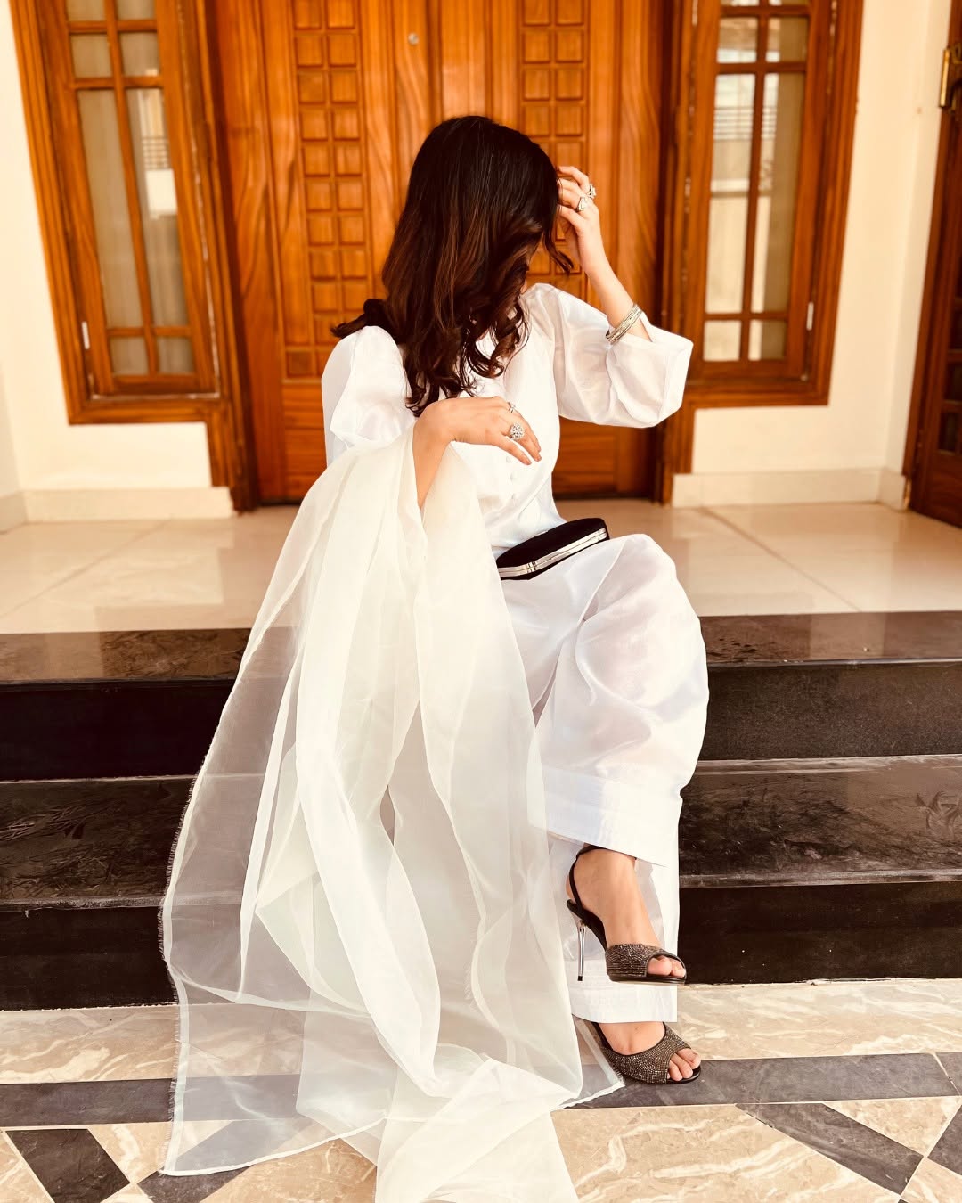 WDR-117 RIVAJ FARSHI SHALWAR (MULTI)